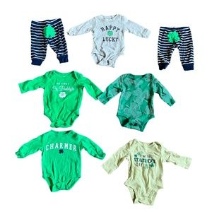Carter's St. Patrick's Day 7-Piece Bundle, Size 3 Months